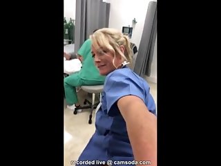 female parent nurse gets fired for showcasing vagina (nurse420 on camsoda)